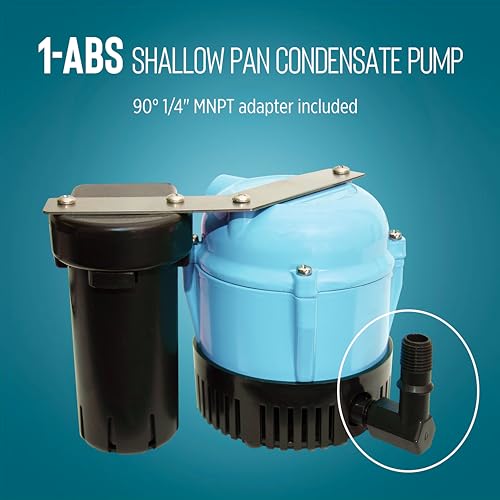 Little Giant 1-ABS 230V, 205 GPH Automatic Shallow Pan - Image 6