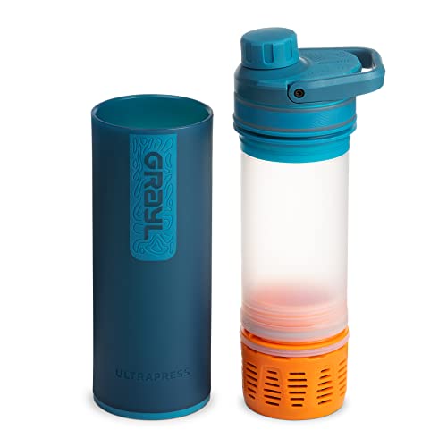 GRAYL UltraPress 16.9 oz Water Purifier & Filter Bottle, Forest - Image 4