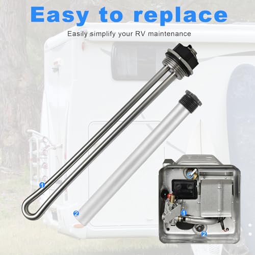 RV Water Heater Kit (7Pcs) - 520789 Heating Element + 1 | Hand Tools - Image 6