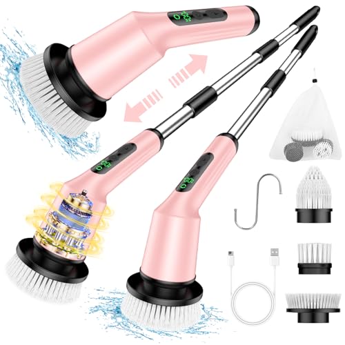 Electric Spin Scrubber for Bathroom, Shower Scrubber - Image 2