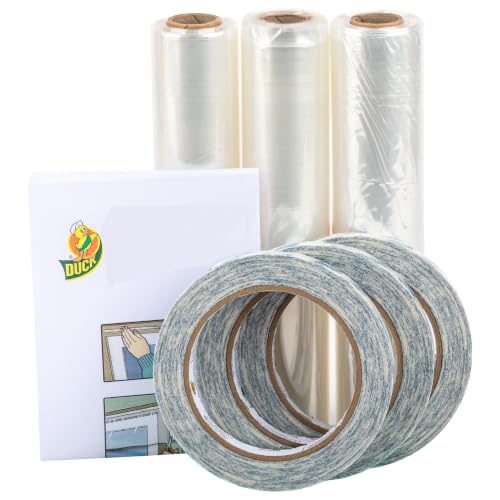 Duck Brand Window Insulation Kit 62 in x 630 in, Fits up to 15 - Image 5