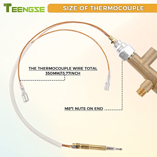 Brass Propane Safety Valve w/Thermocouple & Dump Switch - Image 4