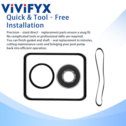2‑Pack Super Pump Seal Kit, Shaft Seal & O‑Ring Gasket | Home Repair - Image 8