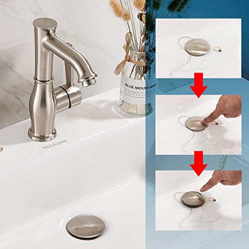REGALMIX Bathroom Sink Drain, Vessel Sink Pop Up Drain - Image 5