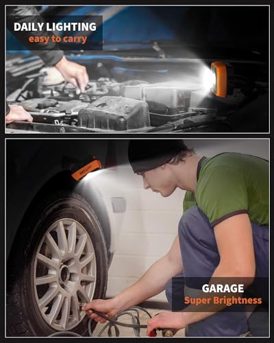 Work Light, Magnetic Rechargeable Light with 4 Modes - Image 6