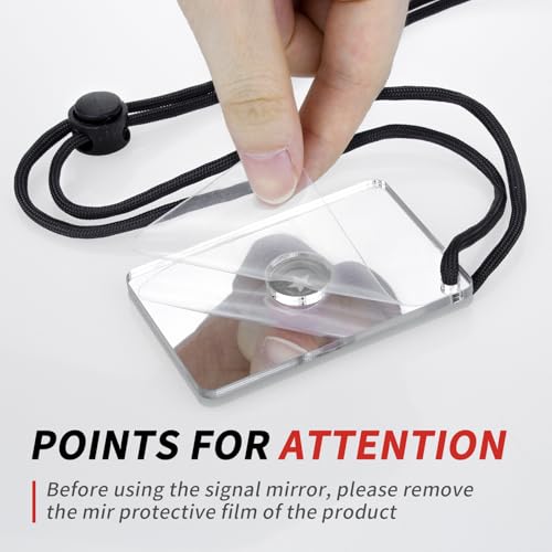 Signal Mirror Survival Reflective Mirror, Limcox Survival - Image 3