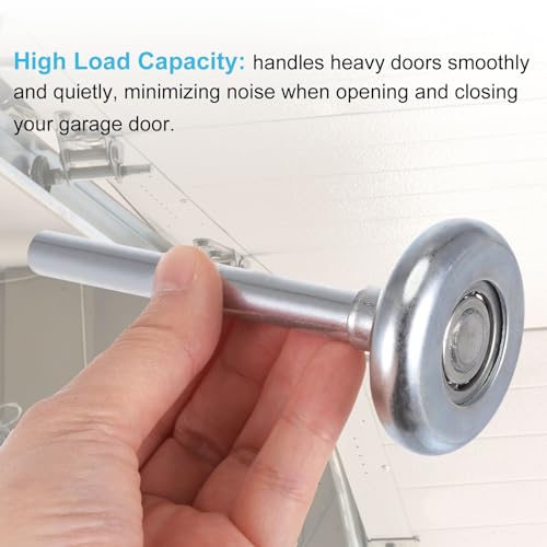 uxcell 10pcs 1.8" Steel Garage Door Rollers for 2" Garage Track - Image 7