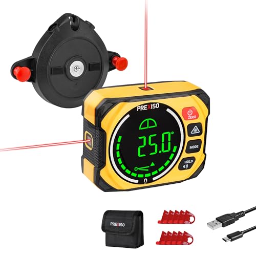 PREXISO 3-in-1 Magnetic Digital Angle Gauge, Digital Level - Image 2