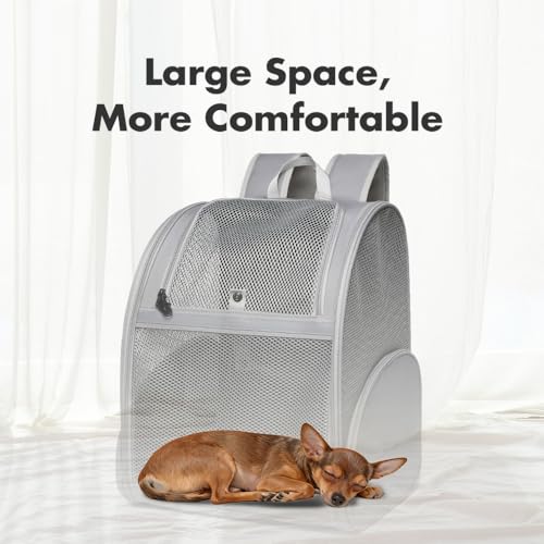 Pet Backpack Carrier ，Large Cat Carrier Backpack Up to 20 - Image 6