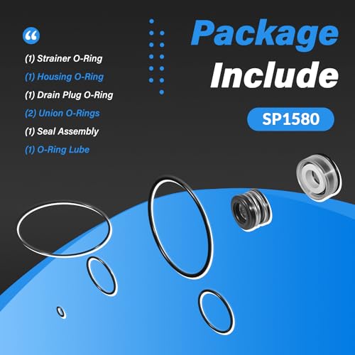 Replace for Hayward SP1580 Pump Seal Kit O-Ring Seal | Home Repair - Image 6