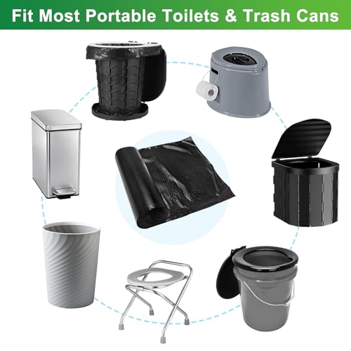 Portable Toilet Bags - 8 Gallon Camping Toilet Bags - Image 6