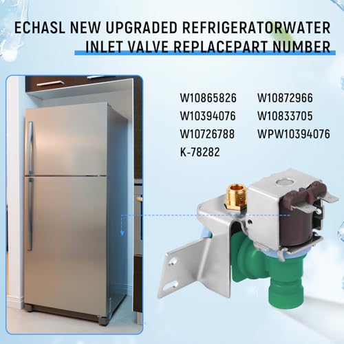W10394076 W10865826 Refrigerator Water Inlet Valve - Image 6