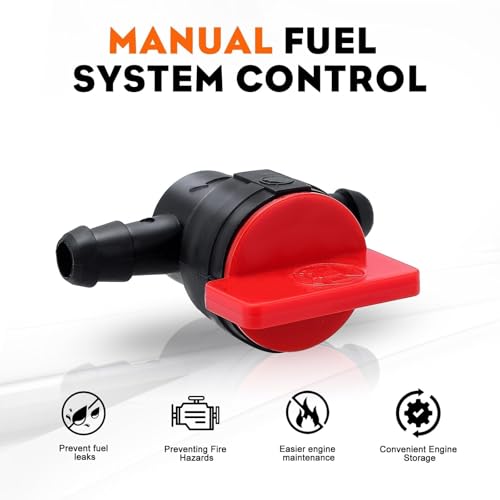 HIPA 1/4" Inline Fuel Shut Off Valve for 493960 494768 698183 - Image 5