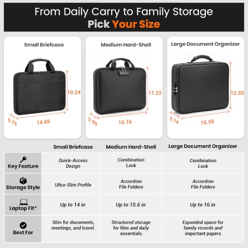 TILYMOL Fireproof Document Bag (5200℉) with Upgraded Heat - Image 3