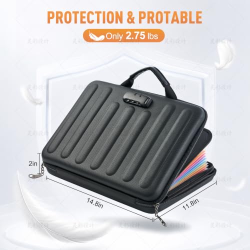 Hard-Shell Fireproof Document Box, UL94 VTM-0 Certified - Image 5