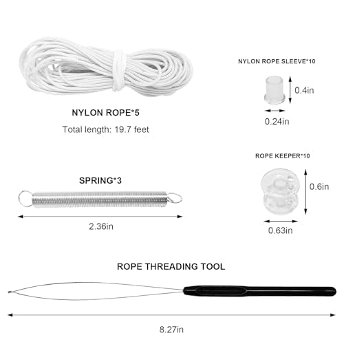 RV Blinds Repair Kit, Camper Pleated Window Blind String | Home Repair - Image 3