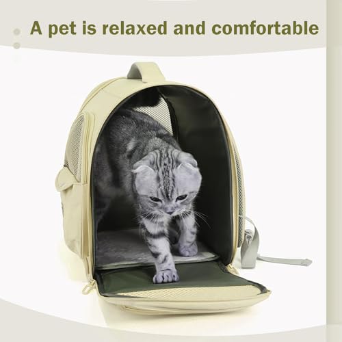 Cat Carrier Backpack,Large Space Animal Carrier Backpacks - Image 4