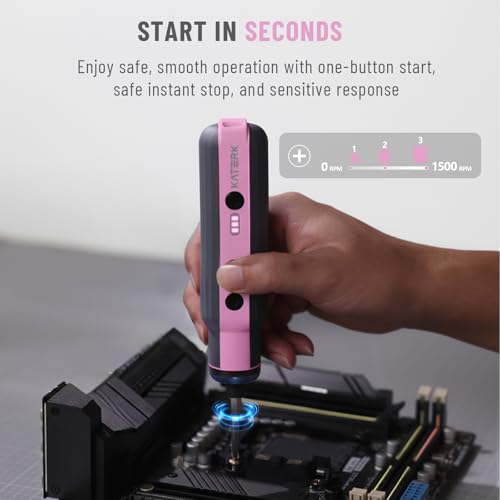 Katerk Electric Screwdriver Cordless Power Screwdriver Set - Image 3