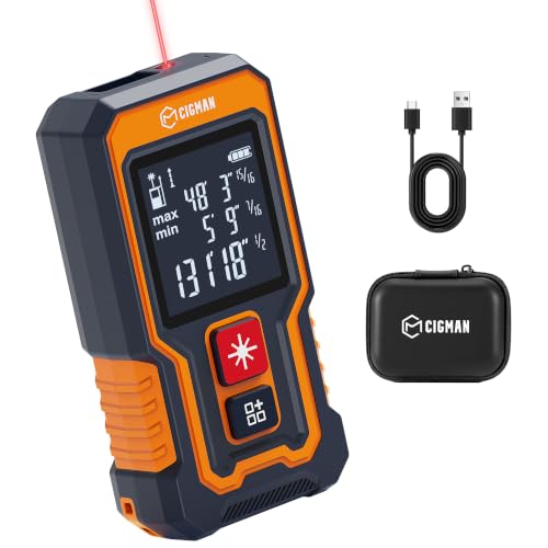 CIGMAN Mini Laser Measuring Tool, 262Ft Laser Measure - Image 2