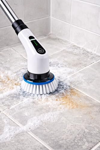Electric Spin Scrubber, Cordless Cleaning Brush Scrubber for Home - Image 2