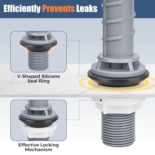 Toilet Flusher Replacement Kit, Fill Valve - Image 6