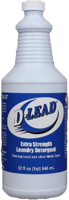 Liquid Laundry Detergent, 32 oz, Unscented, Concentrated, Removes Heavy Metal Contaminants, Not for HE Machines
