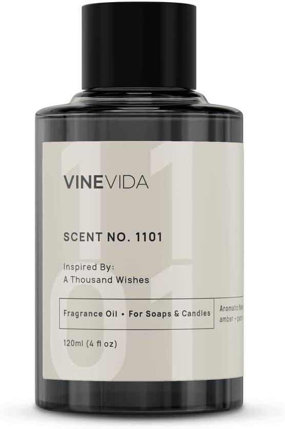 VINEVIDA [4oz] A Thousand Wishes - Fragrance Oil for Candle & Soap Making - Made in USA Candle Oil Scents