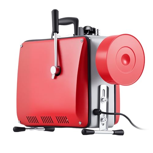 Portable Electric Drain Cleaner Machine – 66Ft x 5/8" & - Image 2
