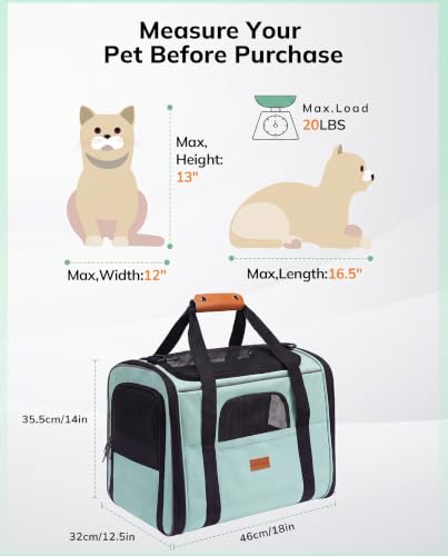 Morpilot Pet Carrier for Large Cats, Puppies & Small Dogs - Image 7