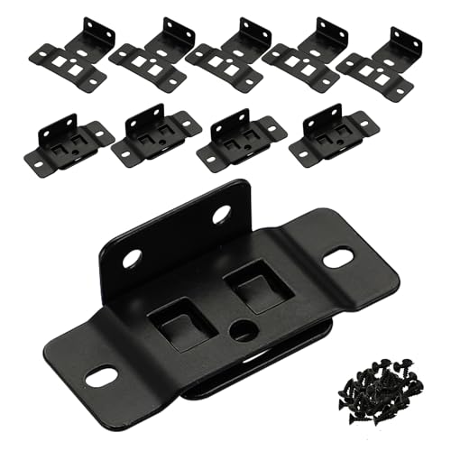 2-in-1 Snap-in Locking Insert Brackets 10 Pack - 90° L Connectors - Image 2