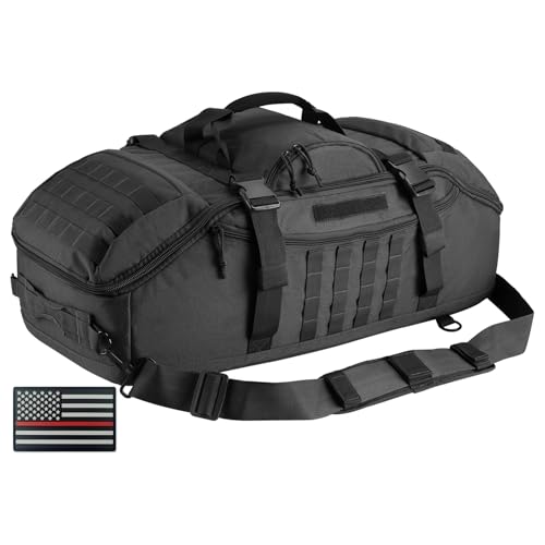 Hannibal Tactical 65L Large Duffle Bag, 3-in-1 Tactical | Home Repair - Image 2