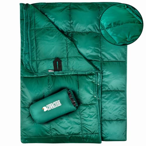 Camping Blanket, Packable Down Alternative Outdoor Blanket - Image 2