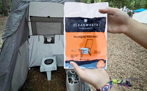 Cleanwaste GO Anywhere Portable Folding Toilet with WAG - Image 3