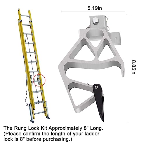 Aluminum Extension Ladder Locks Model 28-11 for Werner Aluminum - Image 3
