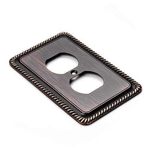 Rope Edge Decorative Wall Plate Switch Plate Outlet Cover - Image 5