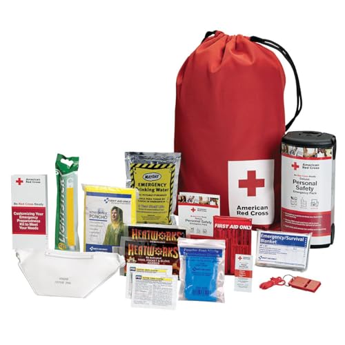 American Red Cross Licensed Deluxe Personal Safety Emergency Pack - Image 2