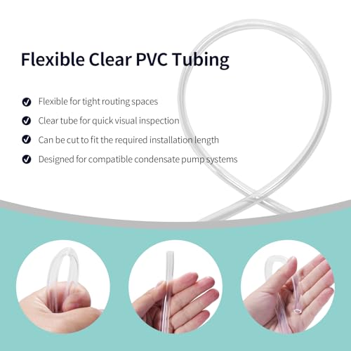 WATNOVA 1/4" ID X 3/8" OD 20ft PVC Clear Vinyl Tubing - Image 5