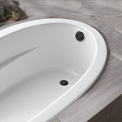 Tip-Toe Bathtub Drains Trim Set with Two-Hole Overflow - Image 3