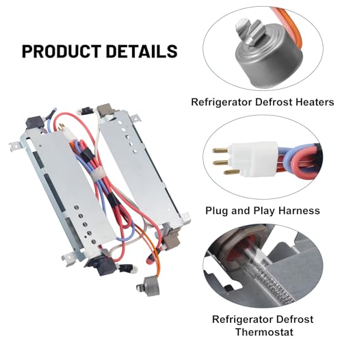WR51X442 Refrigerator Defrost Heater & Thermostat Kit - Image 4