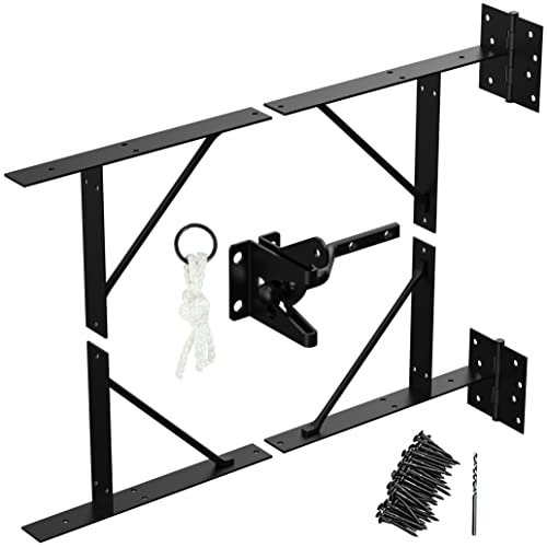 Anti Sag Gate Kit Heavy Duty No Sag Kit for Wooden Gate Fence - Image 2