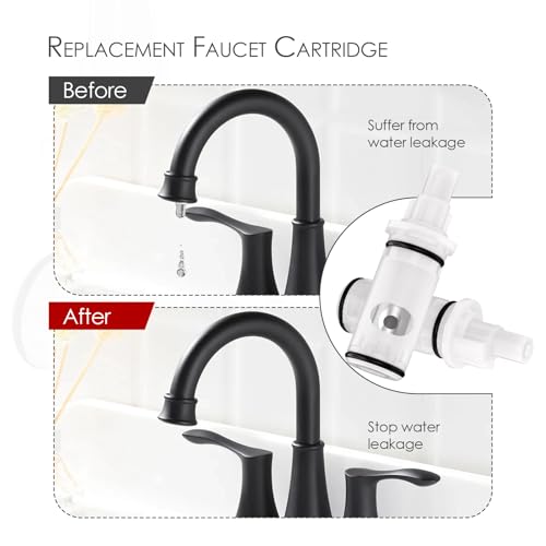 1224 Faucet Cartridge Replacement Compatible with Moen Two - Image 6