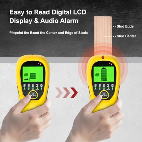 Multi-Surface Stud Detector | 5-in-1 Wall Scanner with HD - Image 4