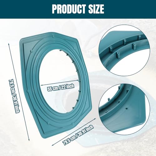 20 In 24 In Septic Tank Riser Lids, Riser Adapter Rings - Image 3