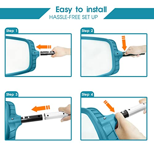 Pool Leaf Skimmer, Pool Surface Cleaning Net (Pole Not Included) - Image 7