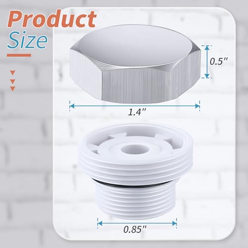 2 Pack Vacuum Breaker Repair Kit Compatible with VACVBKX1B - Image 3