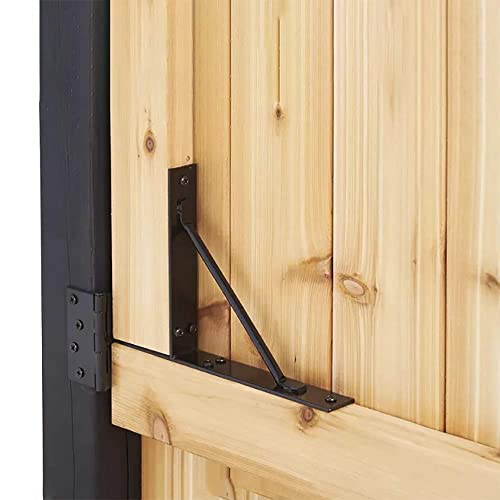Anti Sag Gate Kit Heavy Duty No Sag Kit for Wooden Gate Fence - Image 4