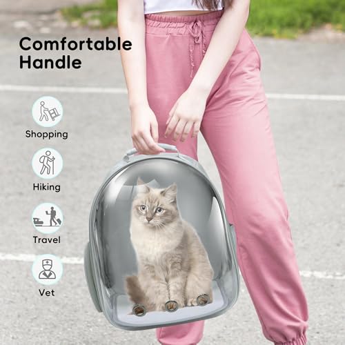 Cat Backpack, Airline Approved Bubble Carrying Bag | Pet Essentials - Image 3