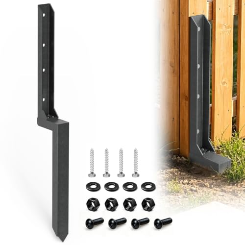 Fence Post Repair Kit – Heavy Duty Anchor for Leaning Wood - Image 2