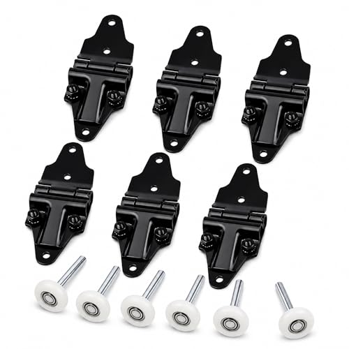 Roll Up Door End Hinge with Nylon Roller (2.00") for Cargo - Image 2