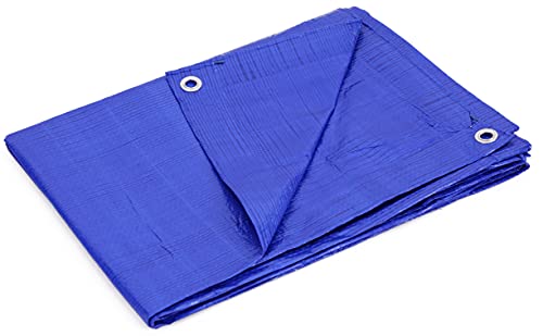 Kotap 20-ft x 30-ft General Purpose Blue Poly Tarp, Item - Image 4